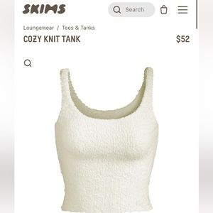 Skims cozy knit tank